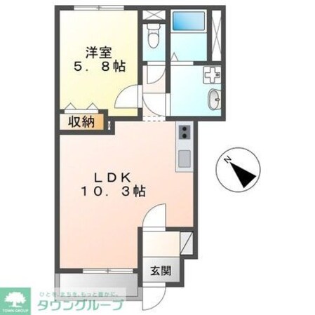 コンフォースの物件間取画像